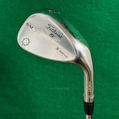 Titleist Vokey SM6 Chrome 54-10S 54 Sand Wedge Vokey Design Steel Wedge Flex