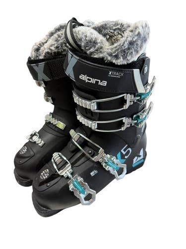 Used Alpina X5 Mens DH Ski Boot Black 255 MP - M07.5 - W08.5 11833-S000166542