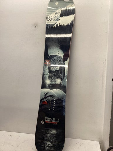 Used GNU BILLY GOAT Mens Snowboard Only Grey 162 cm 11443-S000198599
