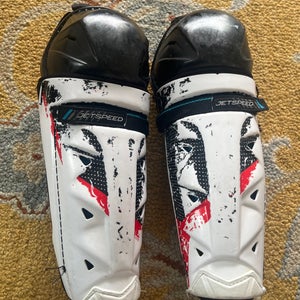 Junior CCM Jetspeed FT485 13" Shin Pads (Used)