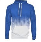 Badger Adult Medium Royal Blue/White Hex 2.0 Hoodie (New)