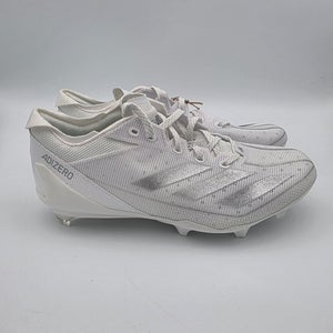 Adidas Adizero Electric White Silver Metallic IE4374 Football Cleats Men's 7.5