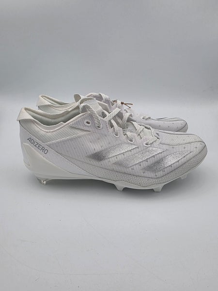 Adidas Adizero Electric White Silver Metallic IE4374 Football Cleats Men's 7.5