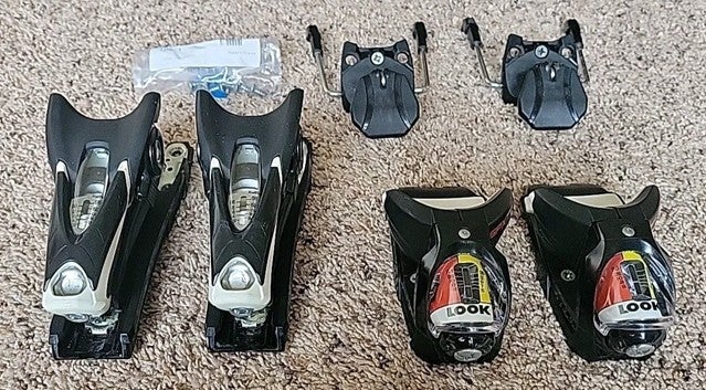 Look SPX 14 Rockerace Ski Bindings Black/White