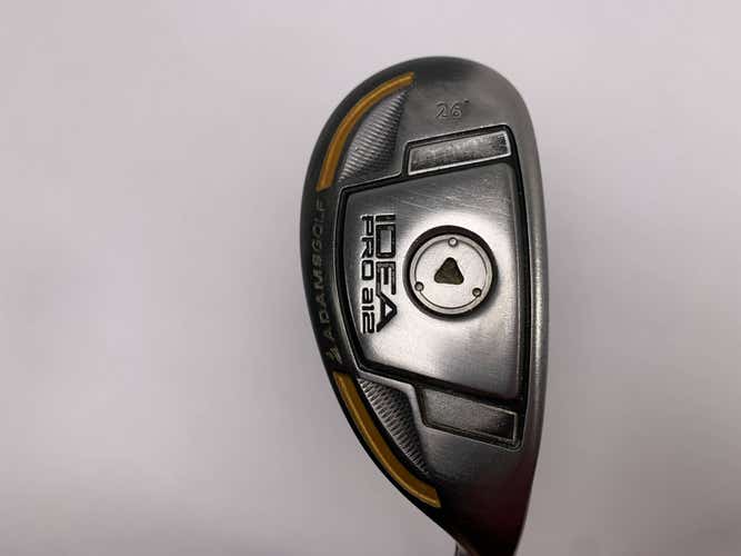 Adams Idea Pro A12 Hybrid 26* Aldila Rip'd VS Proto 80g Stiff Graphite Mens RH