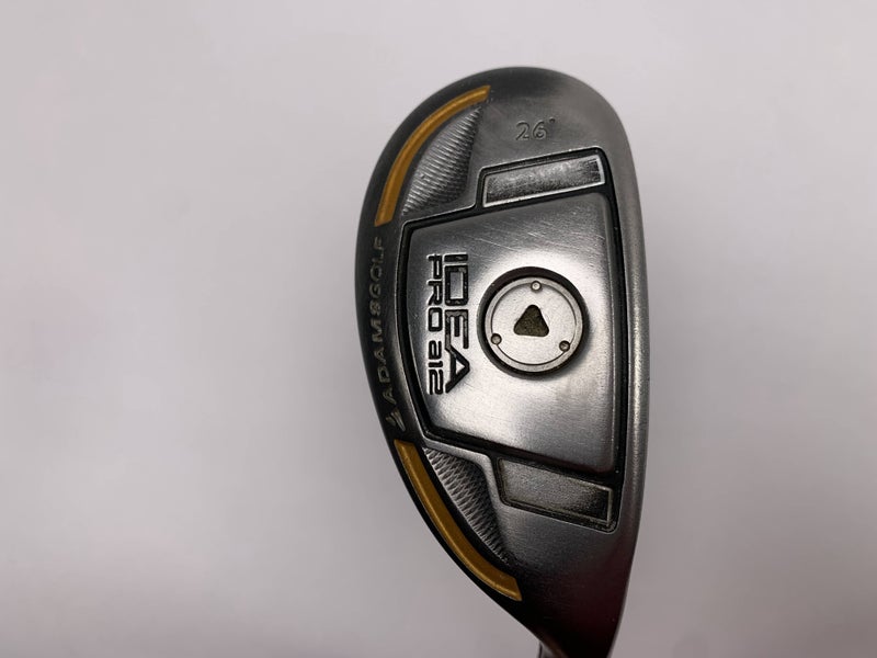 Adams Idea Pro A12 Hybrid 26* Aldila Rip'd VS Proto 80g Stiff Graphite Mens RH