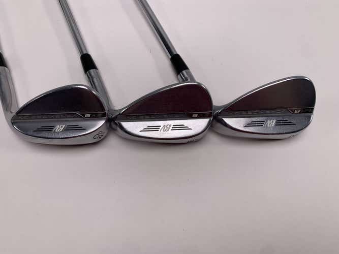 Titleist Vokey SM8 Tour Chrome Wedge Set 52* 12 | 56* 14 | 60* 12 Wedge Mens RH