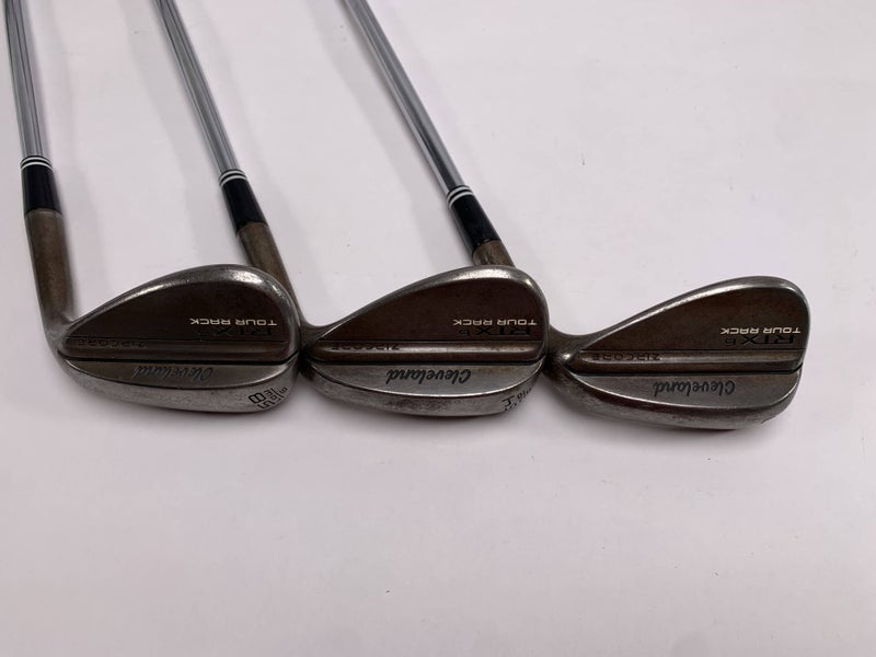 Cleveland RTX 6 ZipCore Tour Rack Raw Wedge Set 50* 10 | 54* 10 | 58* 6 Mens RH