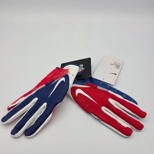 Nike Youth Vapor Jet 7.0 Americana Football Gloves Size Medium