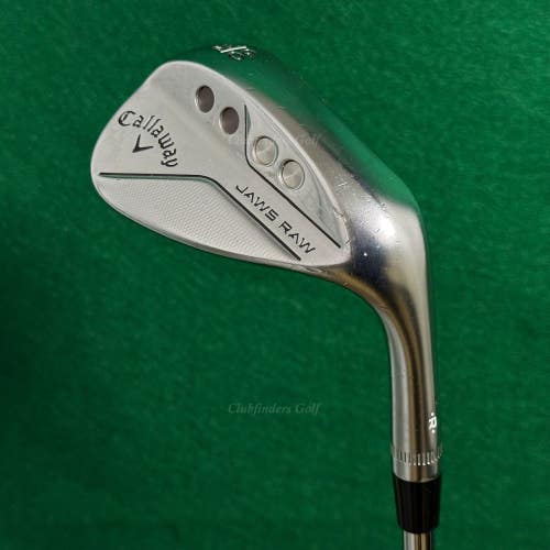 Callaway Jaws Raw Chrome 60-10S 60 Lob Wedge DG 115 Spinner TI Steel Wedge Flex