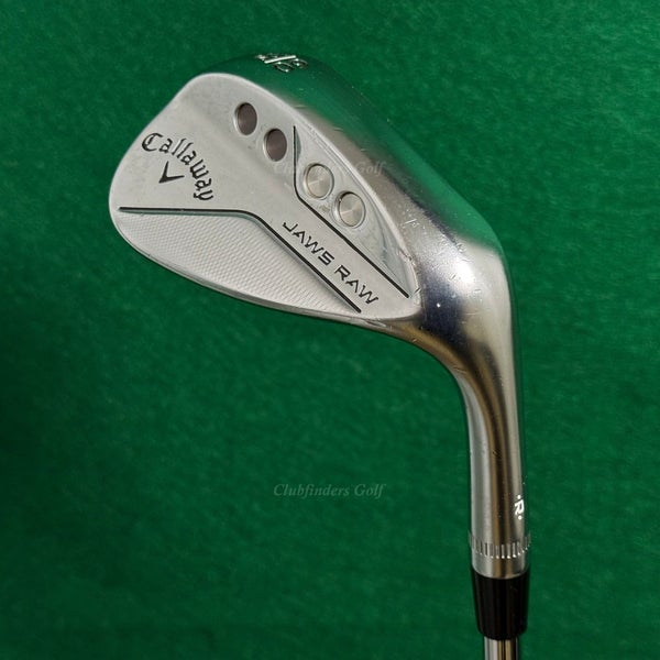 Callaway Jaws Raw Chrome 60-10S 60 Lob Wedge DG 115 Spinner TI Steel Wedge Flex