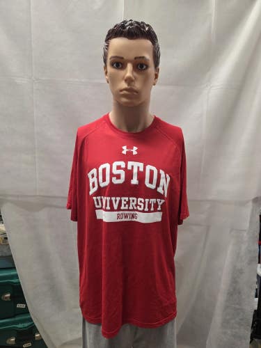 Boston Unversity Rowing Under Armour Shirt XL NCAA