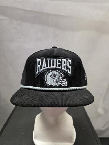 NWS Las Vegas Raiders New Era Courdory The Golfer Snapback Hat NFL