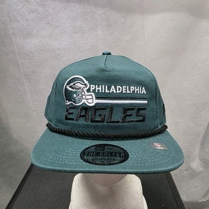 NWS Philadelphia Eagles New Era The Golfer Snapback Hat NFL