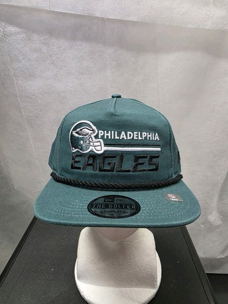 NWS Philadelphia Eagles New Era The Golfer Snapback Hat NFL