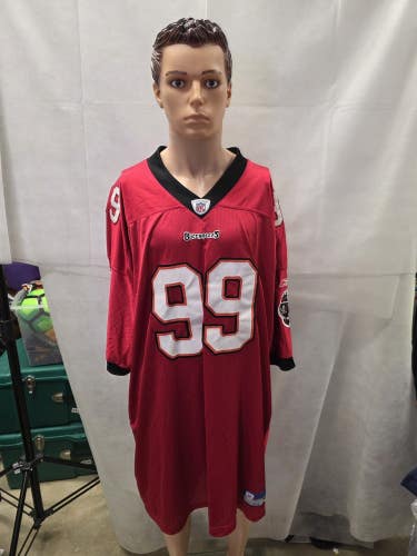 Vintage Warren Sapp Reebok Authentic Jersey 60 NFL