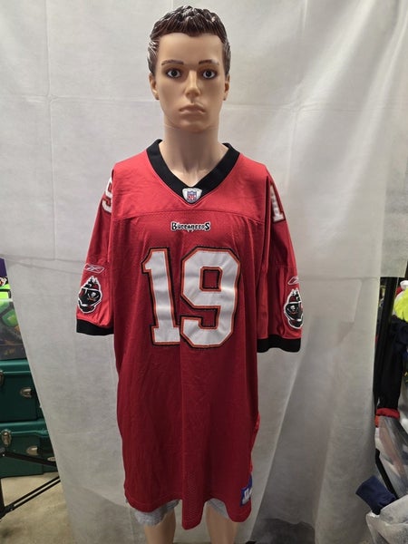 Vintage Keyshawn Johnson Tampa Bay Buccaneers Reebok Authentic Jersey 60 NFL