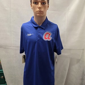 NWT Atlanta Braves Nike Polo L MLB