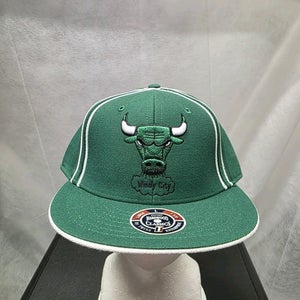 NWT Chicago Bulls Twins Enterprise Hardwood Classic Fitted Hat 7 3/8 L NBA