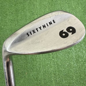 Sixtynine 69 Lob Wedge LW Left Handed Steel Shaft Flop Shot Wedge Club