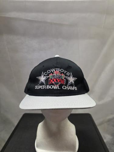 Vintage Dallas Cowboys Super Bowl XXVII Champions Youngan Snapback Hat NFL