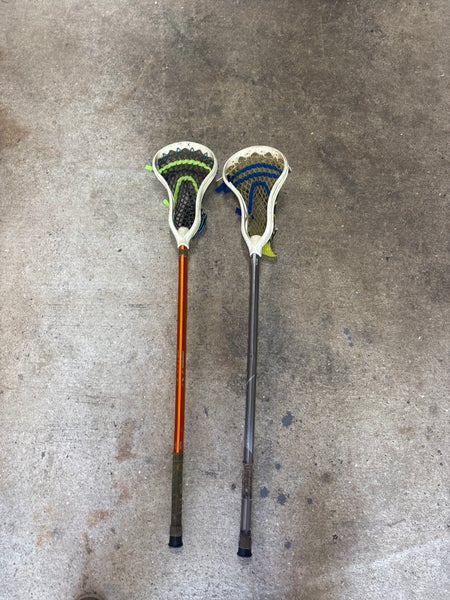 K18 lacrosse heads and stx crank shafts Rare