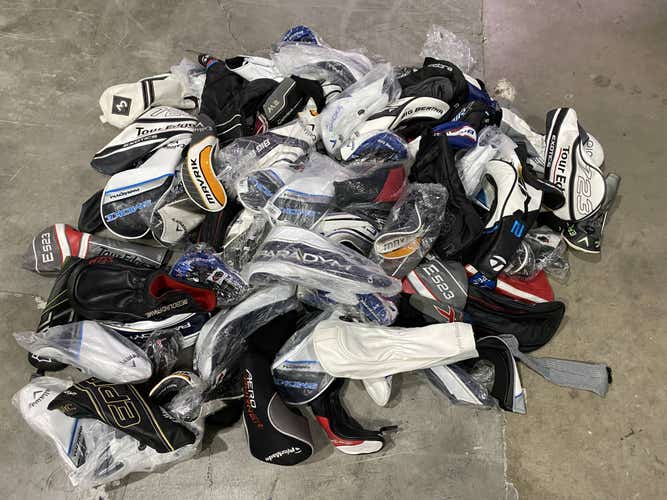 Golf Club Headcover Lot Bulk Wholesale Lot of 100 Head Covers