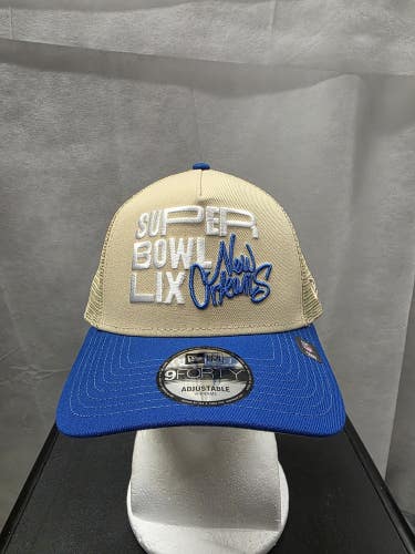 NWS Super Bowl LIX New Era 9forty A-Frame Mesh Snapback Hat NFL