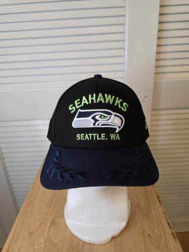 NWS Seattle Seahawks 2025 NFL Draft New Era 9forty M-crown Snapback Hat