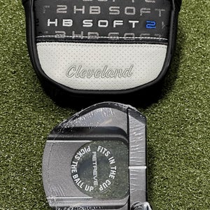 Cleveland HB Soft 2 Black Retreve Putter LEFT Hand w/ All In Shaft 34" LH NEW