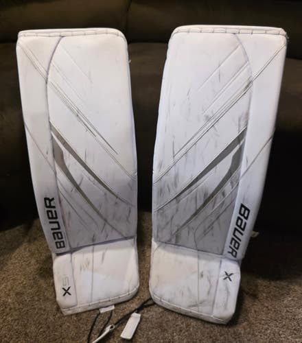 Bauer Vapor X5 Pro Hockey Goalie Leg Pads Senior Medium