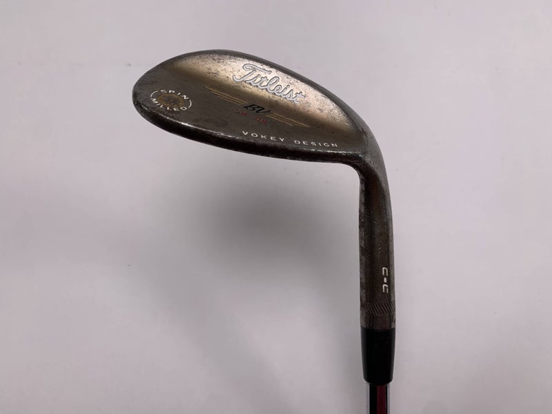 Titleist Vokey Spin Milled Oil Can Lob Wedge LW 58* 8 DG Wedge Steel Mens RH