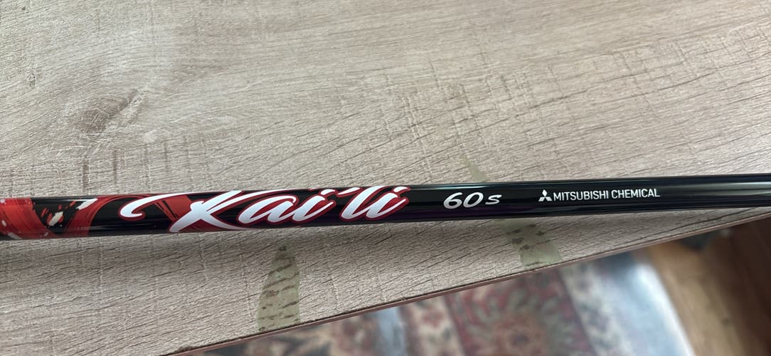 Men's Mitsubishi Chem Kai'Li Red Shaft Flex Graphite Shaft Adjustible