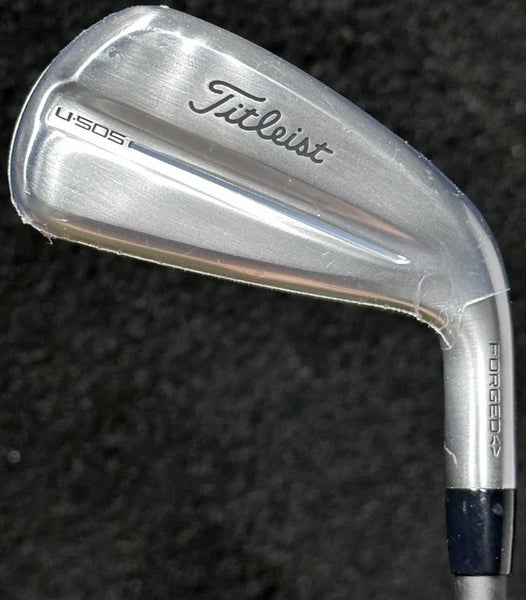 Titleist 2025 U505 4G Utility Driving 1-Iron HZRDUS Black 80 Stiff Flex MINT!