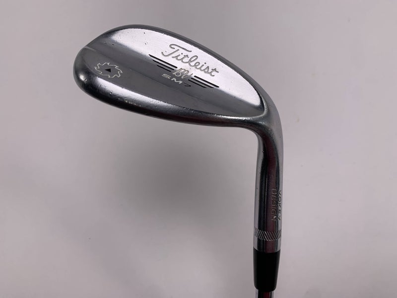 Titleist Vokey SM7 Tour Chrome Lob Wedge LW 60* 10 S-Grind DG Wedge Mens RH