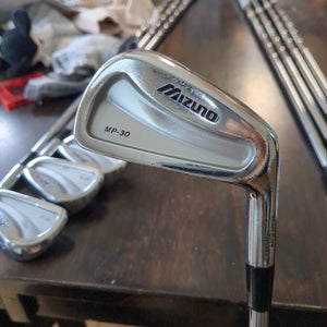 Mizuno MP-30 Right Handed Iron Set Stiff Flex Steel Shaft (Used)