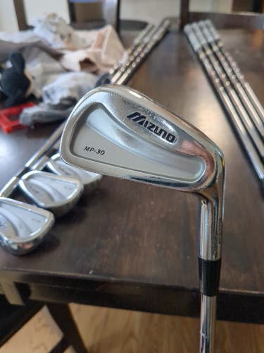 Mizuno MP-30 Right Handed Iron Set Stiff Flex Steel Shaft (Used)