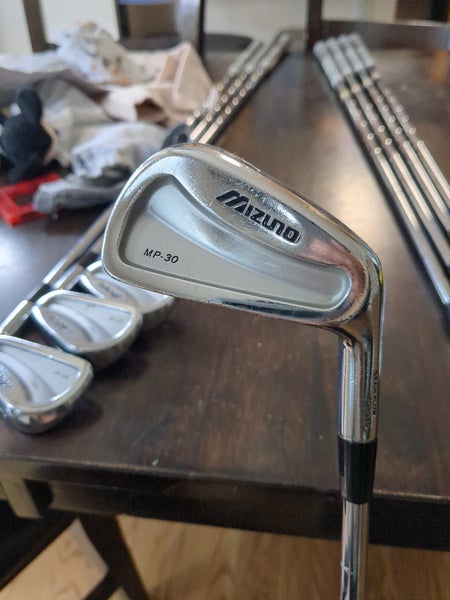 Mizuno MP-30 Right Handed Iron Set Stiff Flex Steel Shaft (Used)