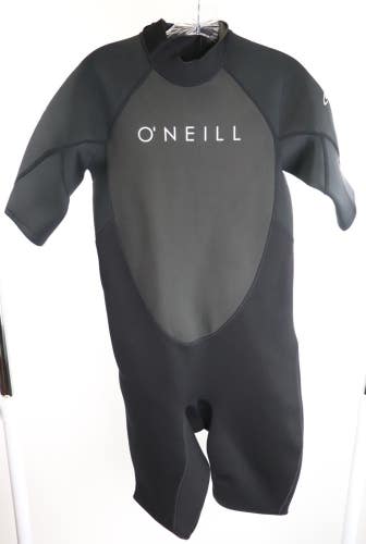 O'NEILL Men's Large Reactor-2 2mm S/S Back Zip Spring Wetsuit 5041 - READ