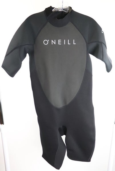 O'NEILL Men's Large Reactor-2 2mm S/S Back Zip Spring Wetsuit 5041 - READ