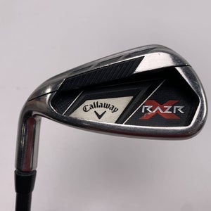 Callaway Razr X Single 9 Iron Senior Graphite Mens LH Midsize Grip