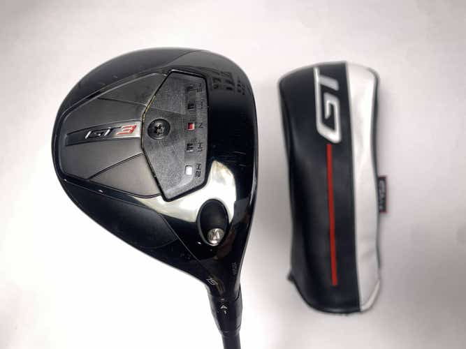 Titleist GT3 3 Fairway Wood 15* Project X HZRDUS 6.0 Black Gen 5 70g Stiff RH HC