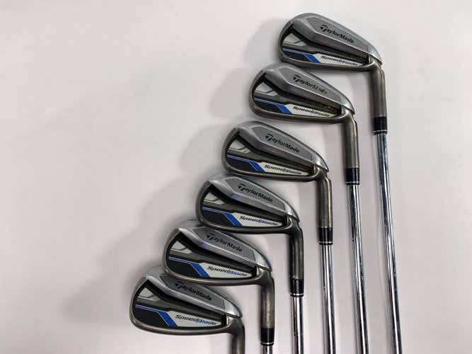 TaylorMade Speedblade Iron Set 4-PW 85g Regular Steel Mens RH No 7 iron