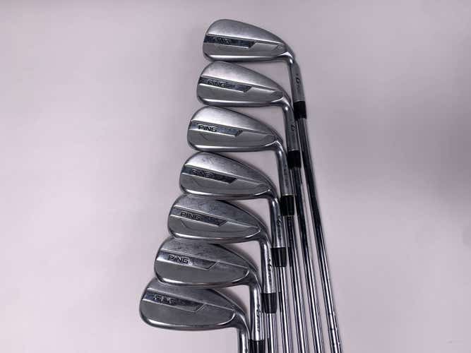 Ping G700 Iron Set 5-PW+GW Green Dot 2* Up True Temper XP 95 S300 Stiff RH