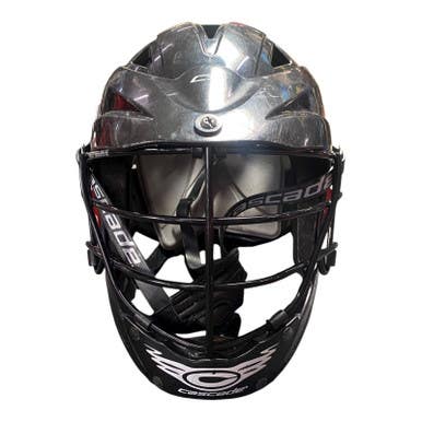 Used Cascade CS YOUTH Lacrosse Helmet Black One Size 11375-S000367275