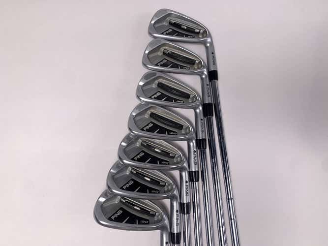 Ping i20 Iron Set 5-PW+GW Black Dot CFS Stiff Steel Mens RH
