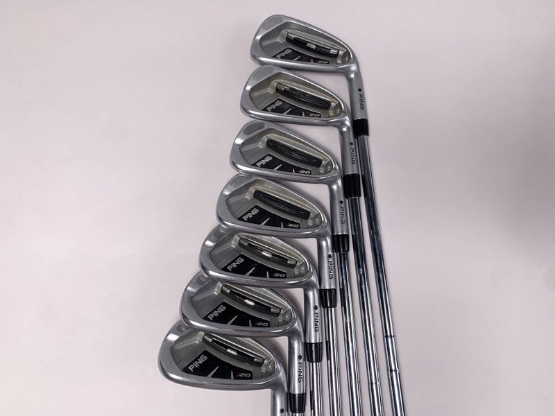 Ping i20 Iron Set 5-PW+GW Black Dot CFS Stiff Steel Mens RH