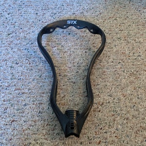 STX Super Power Lacrosse Head – Black, No Warping, No Cracks, Great Deal