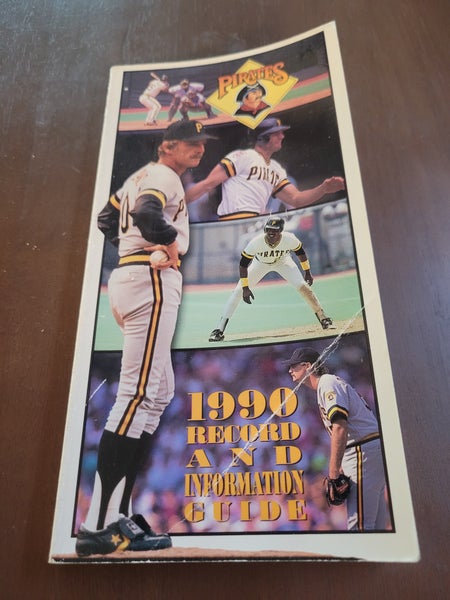Vintage Pittsburgh Pirates 1990 Record and Information Guide