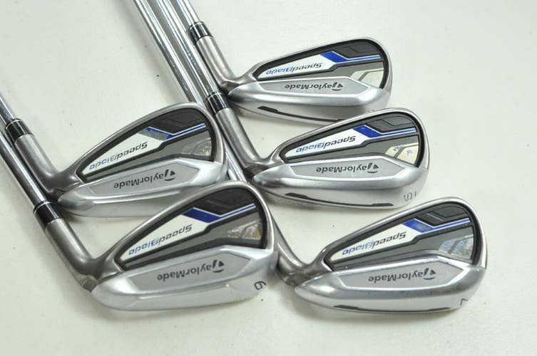 TaylorMade SpeedBlade 5-9 Iron Set (NO PW) Regular Flex Right Steel # 204053